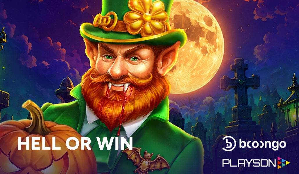 Just4win truffa demo bonus casinò: torneo Hell or Win e loghi Booongo e Playson